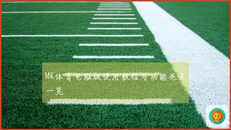 MK体育电脑版使用教程与功能亮点一览